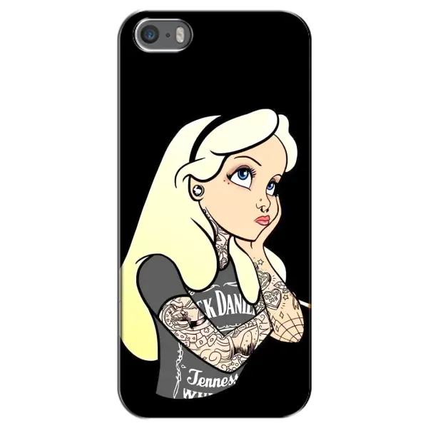 Чехол с рисунком «Девушка обиделась» для iPhone 5 / 5s / SE Чехол с рисунком «Девушка обиделась» для iPhone 5 / 5s / SE