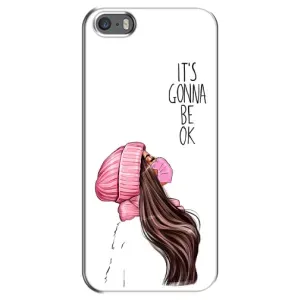 Чехол с рисунком «Девушка в маске» для iPhone 5 / 5s / SE
