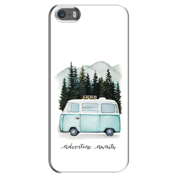 Чехол с рисунком «Домик на колесах» для iPhone 5 / 5s / SE Чехол с рисунком «Домик на колесах» для iPhone 5 / 5s / SE