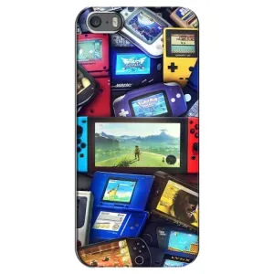 Чехол с рисунком «Джойстики» для iPhone 5 / 5s / SE