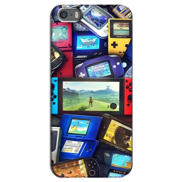 Чехол с рисунком «Джойстики» для iPhone 5 / 5s / SE Чехол с рисунком «Джойстики» для iPhone 5 / 5s / SE