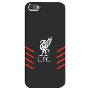 Силиконовые Чехлы принт Футбол на iPhone 5 / 5s / SE (Эмблема Liverpool)