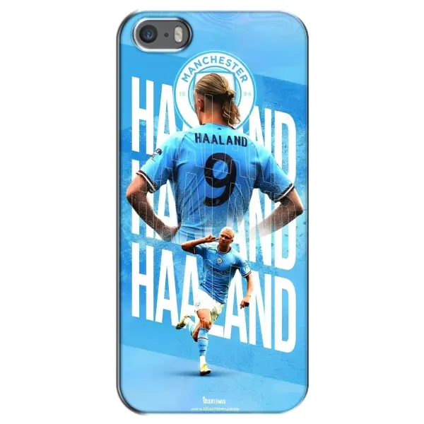 Чехол с рисунком «Erling Haaland» для iPhone 5 / 5s / SE