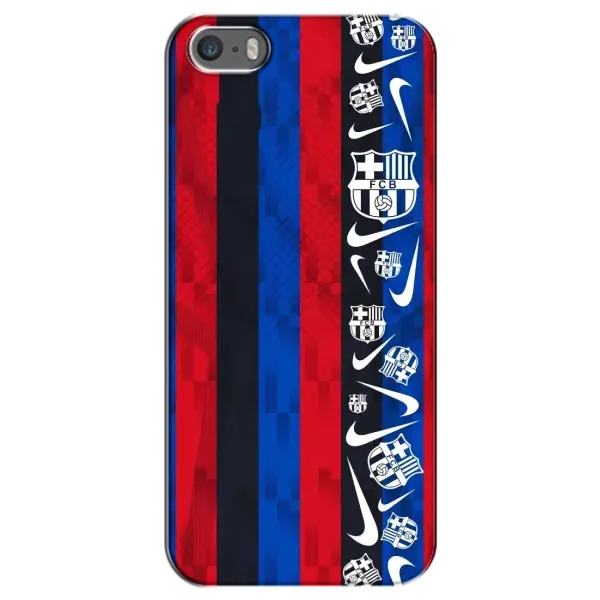 Чехол с рисунком «Фанат Барсы» для iPhone 5 / 5s / SE