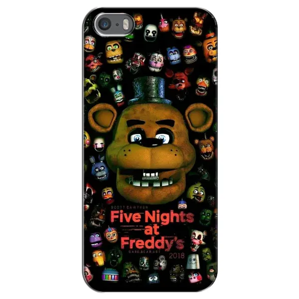 Чехол с рисунком «Freddy» для iPhone 5 / 5s / SE