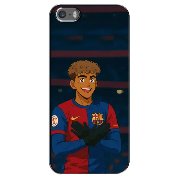 Чехол с рисунком «Футболист Ямаль» для iPhone 5 / 5s / SE Чехол с рисунком «Футболист Ямаль» для iPhone 5 / 5s / SE