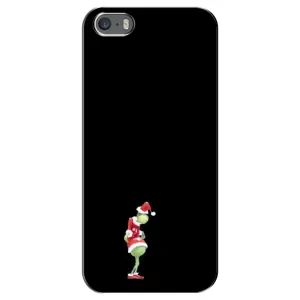 Чехол с рисунком «Гринч на чорном» для iPhone 5 / 5s / SE