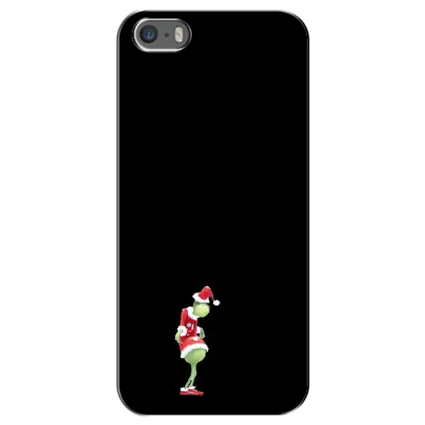 Чехол с рисунком «Гринч на чорном» для iPhone 5 / 5s / SE Чехол с рисунком «Гринч на чорном» для iPhone 5 / 5s / SE