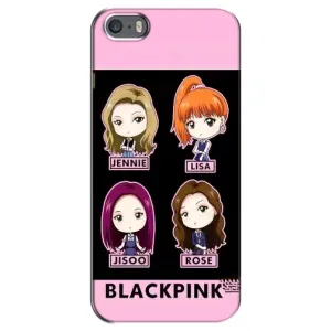 Чохли з картинкою для iPhone 5 / 5s / SE (гурт блекпінг)