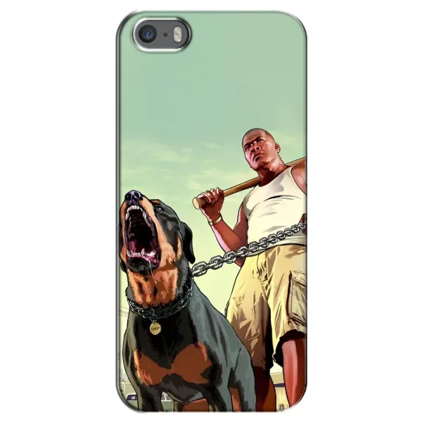 Чехол с рисунком «GTA» для iPhone 5 / 5s / SE Чехол с рисунком «GTA» для iPhone 5 / 5s / SE