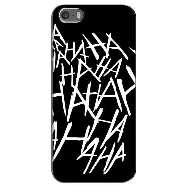 Чохол з малюнком «Хахаха» для iPhone 5 / 5s / SE