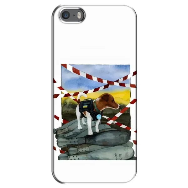 Чехол с рисунком «Храбрый Патрон» для iPhone 5 / 5s / SE