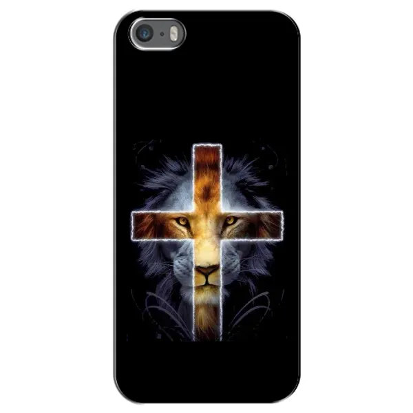 Чехол с рисунком «Иисус Лев» для iPhone 5 / 5s / SE Чехол с рисунком «Иисус Лев» для iPhone 5 / 5s / SE
