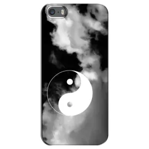 Чехлы с принтом Спортивная тематика для iPhone 5 / 5s / SE (Инь-Янь)