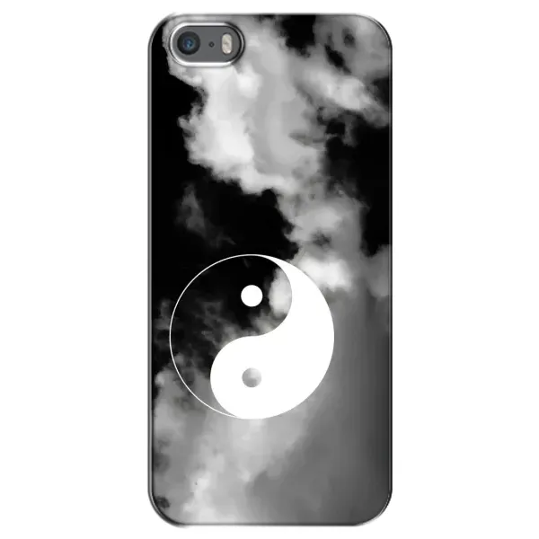 Чехол с рисунком «Инь-Янь» для iPhone 5 / 5s / SE Чехол с рисунком «Инь-Янь» для iPhone 5 / 5s / SE