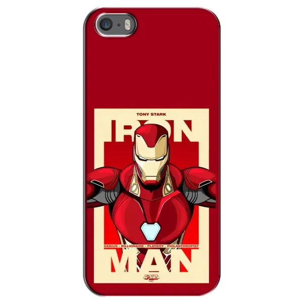 Чехол с рисунком «Iron man» для iPhone 5 / 5s / SE Чехол с рисунком «Iron man» для iPhone 5 / 5s / SE