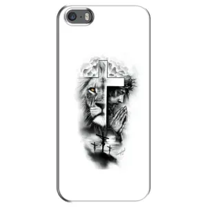 Чехол с рисунком «История Христа» для iPhone 5 / 5s / SE