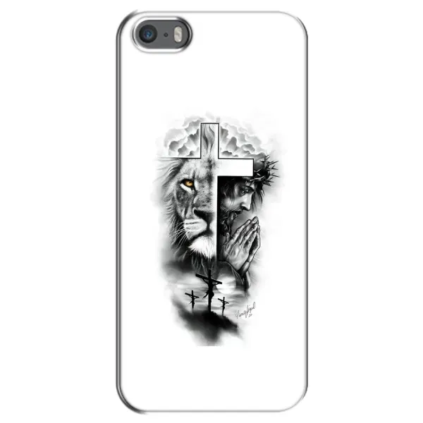 Чехол с рисунком «История Христа» для iPhone 5 / 5s / SE Чехол с рисунком «История Христа» для iPhone 5 / 5s / SE