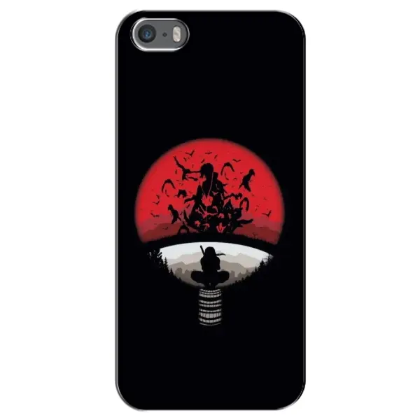 Чехол с рисунком «Итачи на черном» для iPhone 5 / 5s / SE Чехол с рисунком «Итачи на черном» для iPhone 5 / 5s / SE