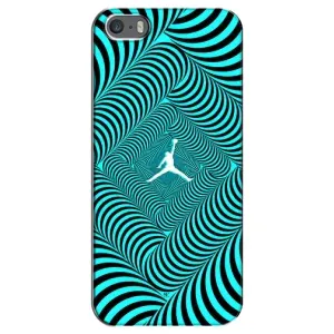 Силиконовый Чехол Nike Air Jordan на Айфон 5 / 5с / СЕ (Jordan)