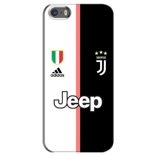 Чехол с рисунком «Juventus» для iPhone 5 / 5s / SE