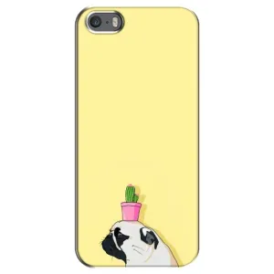 Бампер для iPhone 5 / 5s / SE з картинкою "Песики" (Кактус на голові)