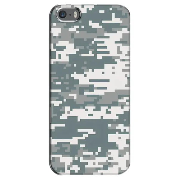 Чехол с рисунком «Камуфляжный Хаки» для iPhone 5 / 5s / SE Чехол с рисунком «Камуфляжный Хаки» для iPhone 5 / 5s / SE