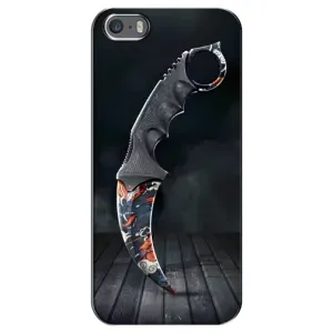 Чехол с рисунком «Кинжал КС ГО» для iPhone 5 / 5s / SE