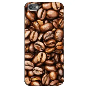 Чохол з зображенням смачної їжі для iPhone 5 / 5s / SE (Кава)
