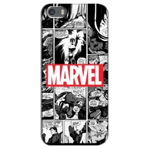 Силиконовый Чехол для iPhone 5 / 5s / SE (Комикс Марвел)