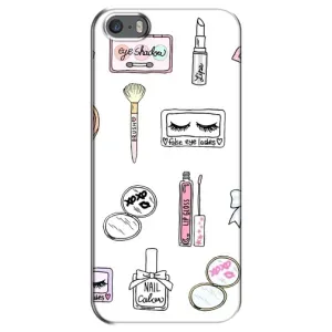 Дівчачий Чохол для iPhone 5 / 5s / SE (Косметика)