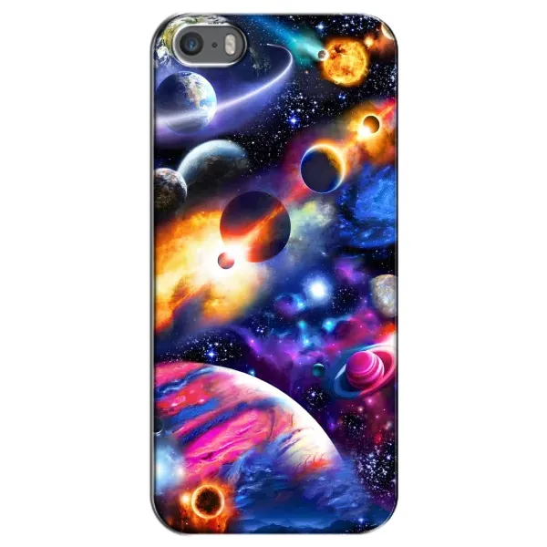 Чехол с рисунком «Космический мир» для iPhone 5 / 5s / SE Чехол с рисунком «Космический мир» для iPhone 5 / 5s / SE