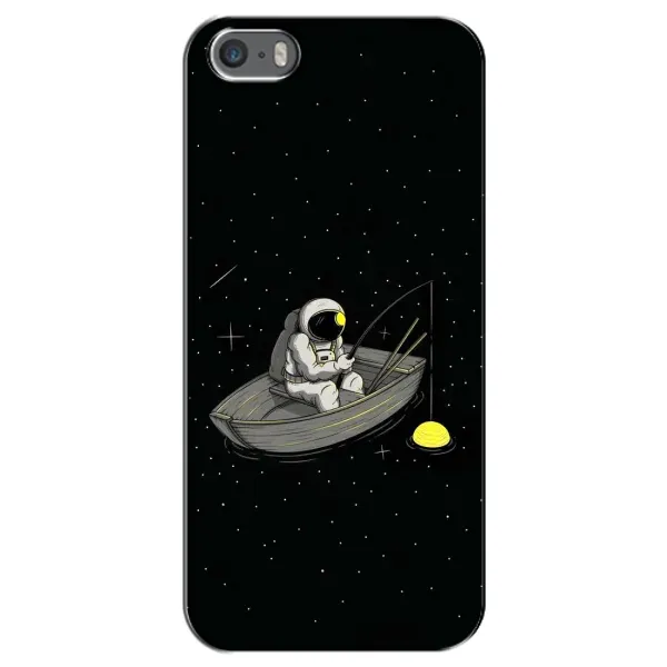 Чехол с рисунком «Космонавт на рыбалке» для iPhone 5 / 5s / SE Чехол с рисунком «Космонавт на рыбалке» для iPhone 5 / 5s / SE