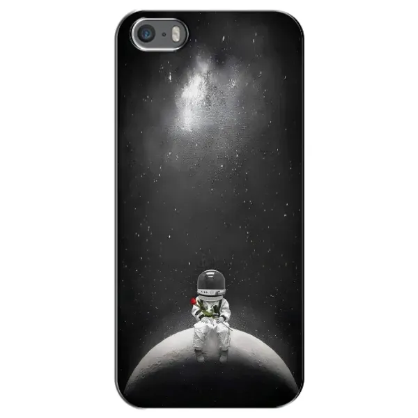 Чехол с рисунком «Космонавт романтик» для iPhone 5 / 5s / SE Чехол с рисунком «Космонавт романтик» для iPhone 5 / 5s / SE