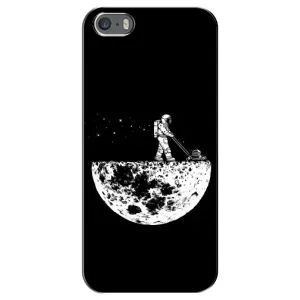 Силіконовый Чохол з принтом "Космонавти" на iPhone 5 / 5s / SE (Космонавт)