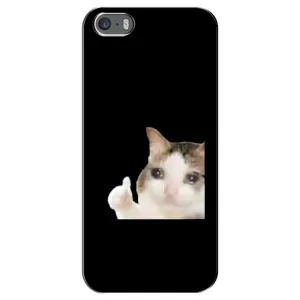 Чехол с рисунком «Кот в слезах» для iPhone 5 / 5s / SE