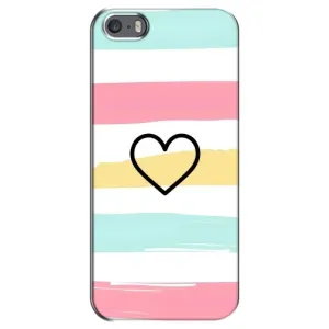 Чехлы с тематикой "Маленькие Сердечки" на iPhone 5 / 5s / SE (Красивое сердечко)