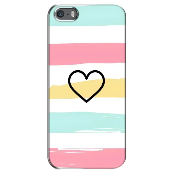 Чехол с рисунком «Красивое сердечко» для iPhone 5 / 5s / SE Чехол с рисунком «Красивое сердечко» для iPhone 5 / 5s / SE