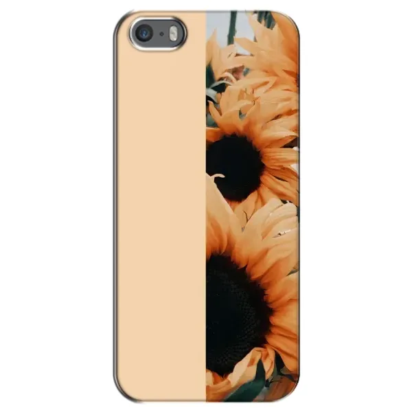 Чехол с рисунком «Красивые подсолнухи» для iPhone 5 / 5s / SE Чехол с рисунком «Красивые подсолнухи» для iPhone 5 / 5s / SE