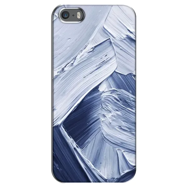 Чехол с рисунком «Краски мазки» для iPhone 5 / 5s / SE