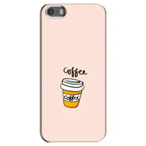 Чохол з зображенням смачної їжі для iPhone 5 / 5s / SE (Кружка Кави)
