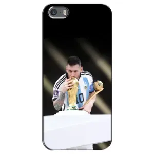 Чохли Лео Мессі Аргентина для iPhone 5 / 5s / SE (Кубок Світу)