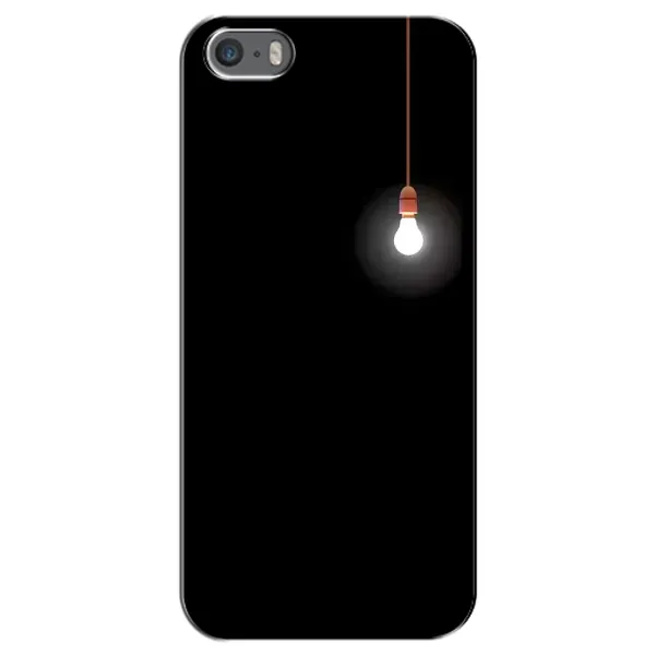 Чехол с рисунком «Лампочка» для iPhone 5 / 5s / SE Чехол с рисунком «Лампочка» для iPhone 5 / 5s / SE