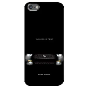 Чехлы с тематикой "Крутые машины" на iPhone 5 / 5s / SE (Черный Land Rover)