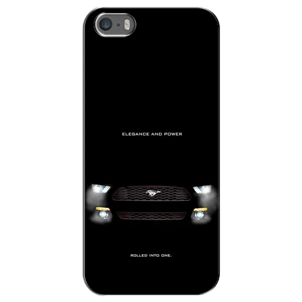 Чехол с рисунком «Черный Land Rover» для iPhone 5 / 5s / SE