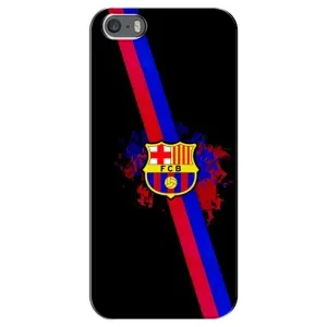 Чехол для iPhone 5 / 5s / SE (Барселона) (Лого Барсы)