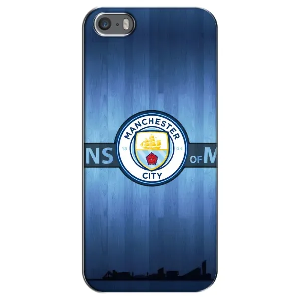 Чехол с рисунком «ManCity» для iPhone 5 / 5s / SE