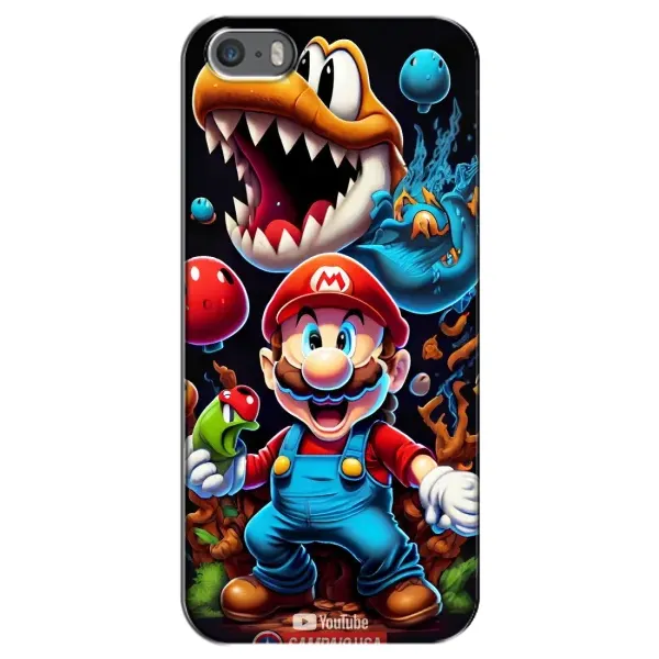 Чехол с рисунком «Марио» для iPhone 5 / 5s / SE Чехол с рисунком «Марио» для iPhone 5 / 5s / SE