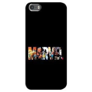 Силиконовый Чехол для iPhone 5 / 5s / SE (MARVEL)