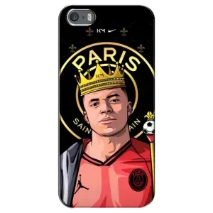 Чохол (TPU) з Футболістом на iPhone 5 / 5s / SE (Mbappe King)
